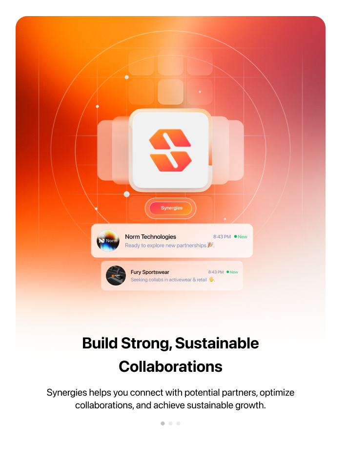 Plateforme Synergies facilitant la connexion entre entreprises